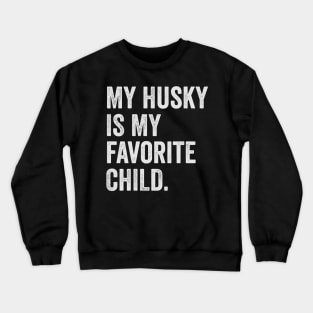 Husky Dog Lover Crewneck Sweatshirt